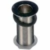 Standard Keil Allpoints 56-1213 Nickel Plated Brass Sink Drain - 1" NPS; 3 1/4" Long; 1 3/8" Sink Opening