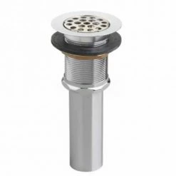 American Standard 2411015.002 Heritage Sink Drain W/ 1-1/4" Trap, Polished Chrome