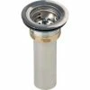 Elkay LK58, Chrome Basket Strainer & Flange For Kitchen