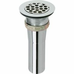 Elkay LK9, Chrome Basket Strainer & Tailpiece For Bar Sink