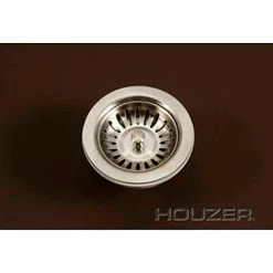 Houzer 190-9180 3-1/2" Stainless Steel Basket Strainer