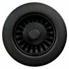 Houzer 190-9565 3-1/2" Matte Black Disposal Flange