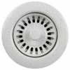 Houzer 190-9566 3-1/2" Speckled Granite White Disposal Flange
