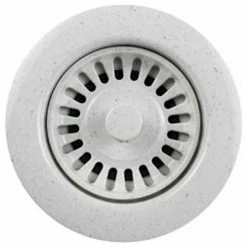 Houzer 190-9566 3-1/2" Speckled Granite White Disposal Flange