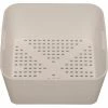 Krowne 30-145 - Small Deep Style White Plastic Floor Drain Strainer
