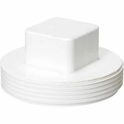 Mueller 05941 3 In. PVC Cleanout Plug - Male Pipe Thread