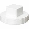 Mueller 05942 4 In. PVC Cleanout Plug - Male Pipe Thread