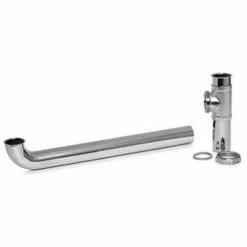 Dearborn Brass 131A-1 End Outlet Waste 1-1/2" x 16", Hi-Line, 17 Ga. - Pkg Qty 10