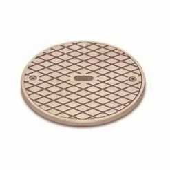 Oatey 42367 180B Brass Clean Out Frame & Cover 4" - Pkg Qty 12