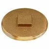 Oatey 42373 185 Brass Cleanout Plug 3-1/2" - Pkg Qty 12