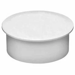 Oatey All Plastic Snap-In Outlet Cover 3" PVC - Pkg Qty 12