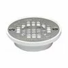 Oatey 43581 2" Or 3" PVC Short General Purpose Drain with 4" Stainless Steel Screw-Tite Strainer - Pkg Qty 12