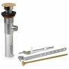Dearborn Brass 759-1 Pop-Up Assembly 1-1/4", 1 Piece, Chrome - 20 Ga. - Pkg Qty 10