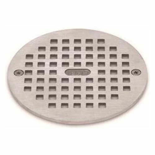 Oatey 80080 5" Round Chrome Grate 1 Oatey 80080 5" Round Chrome Grate