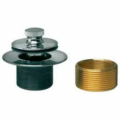 Dearborn Brass K27BN Bath Watse Conversion Kit, Uni-Lift Stopper Brushed Nickel Finish Trim - Pkg Qty 2