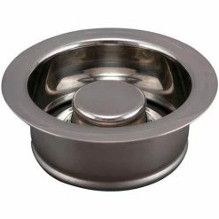 Plumb Pak Pp5417, Garbage Disposal Replacement Flange & Stopper, Polished Chrome - Pkg Qty 6