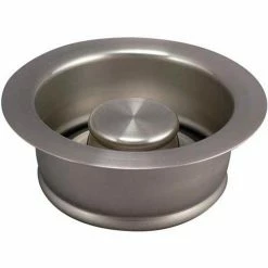 Plumb Pak Pp5417dsbn, Garbage Disposal Replacement Flange & Stopper, Brushed Nickel - Pkg Qty 3