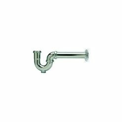 Keeney Manufacturing Keeney Mfg Co 303CP 17GA 1-1/4" x 1-1/4" Chrome Plated P-Trap with Cleanout