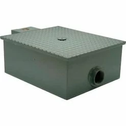Zurn GT2701-20-3NH Low Profile Grease Interceptor, 40 Lbs. Grease Capacity