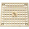 Zurn 5" x 5" Square Floor Drain W/Screws, Nickel